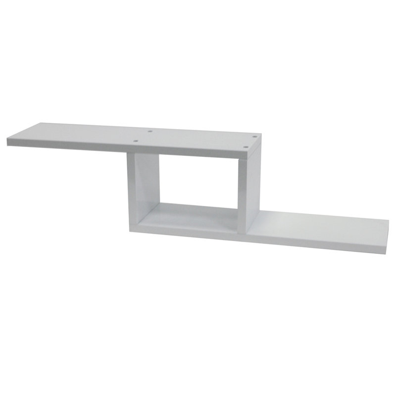 3 Piece Floating Shelf, White