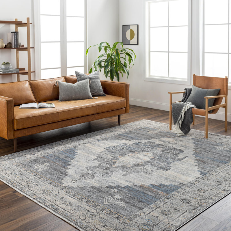 Dietram Oriental Indoor Rug, Round 7'10"