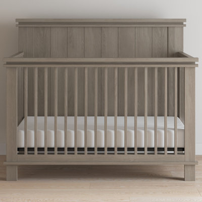 Denman 3-Piece Nursery Set | 4-in-1 Crib, Dresser & Removable Changing Topper 