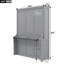 Grand lit escamotable avec tablette-114239070