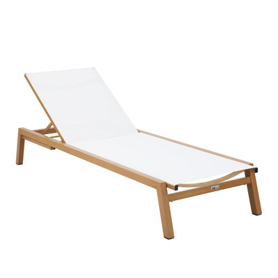 192cm Long Reclining Single Chaise with Cushions