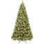 Pre-Lit PVC Christmas Tree With 650 UL Lights, 1930 Tips, Auto-Unfold Memory Wire, Easy Assembly With Stable Metal Stand-1288134818