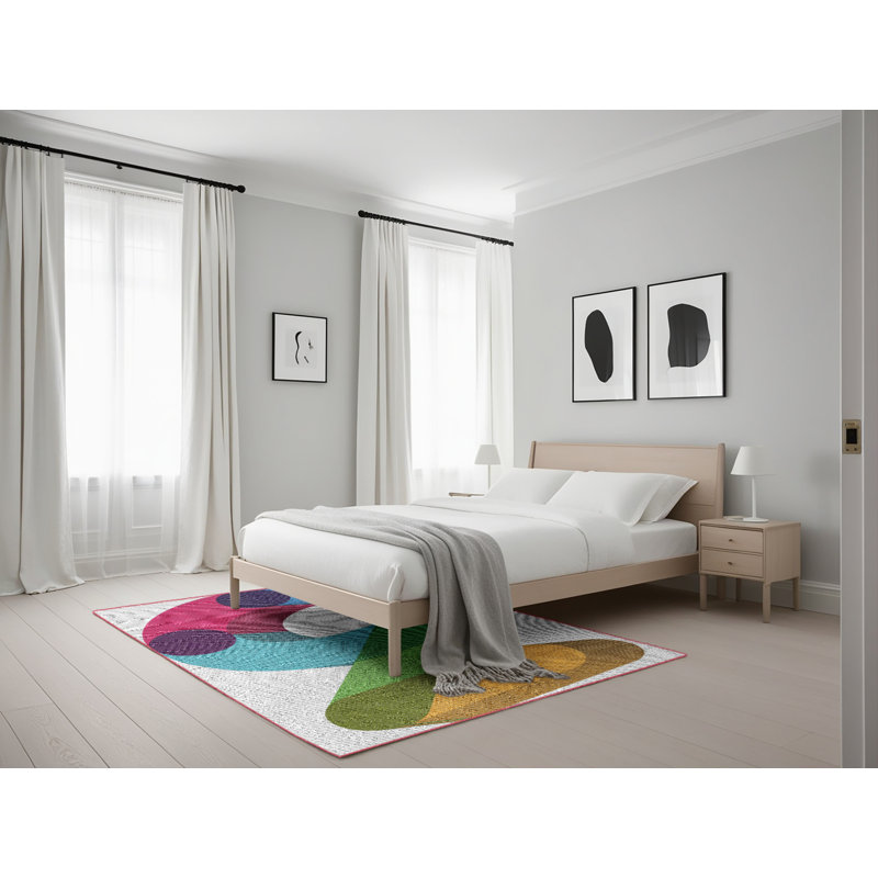 Tapis en laine, Rectangle 5 pi x 7 pi