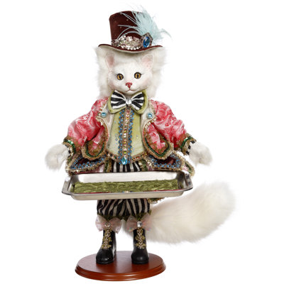 Server Cat with Tray