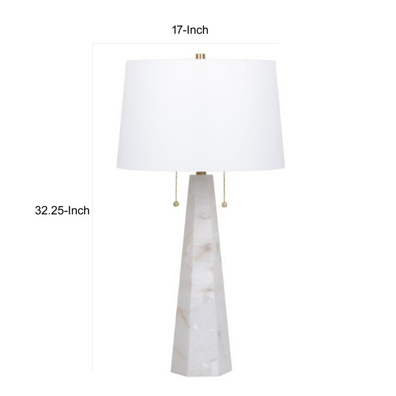 Resin Table Lamp