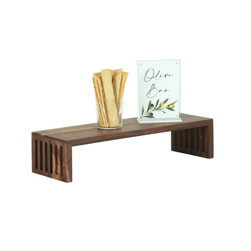 Cal-Mil Display Riser Buffet Accessory, Brown