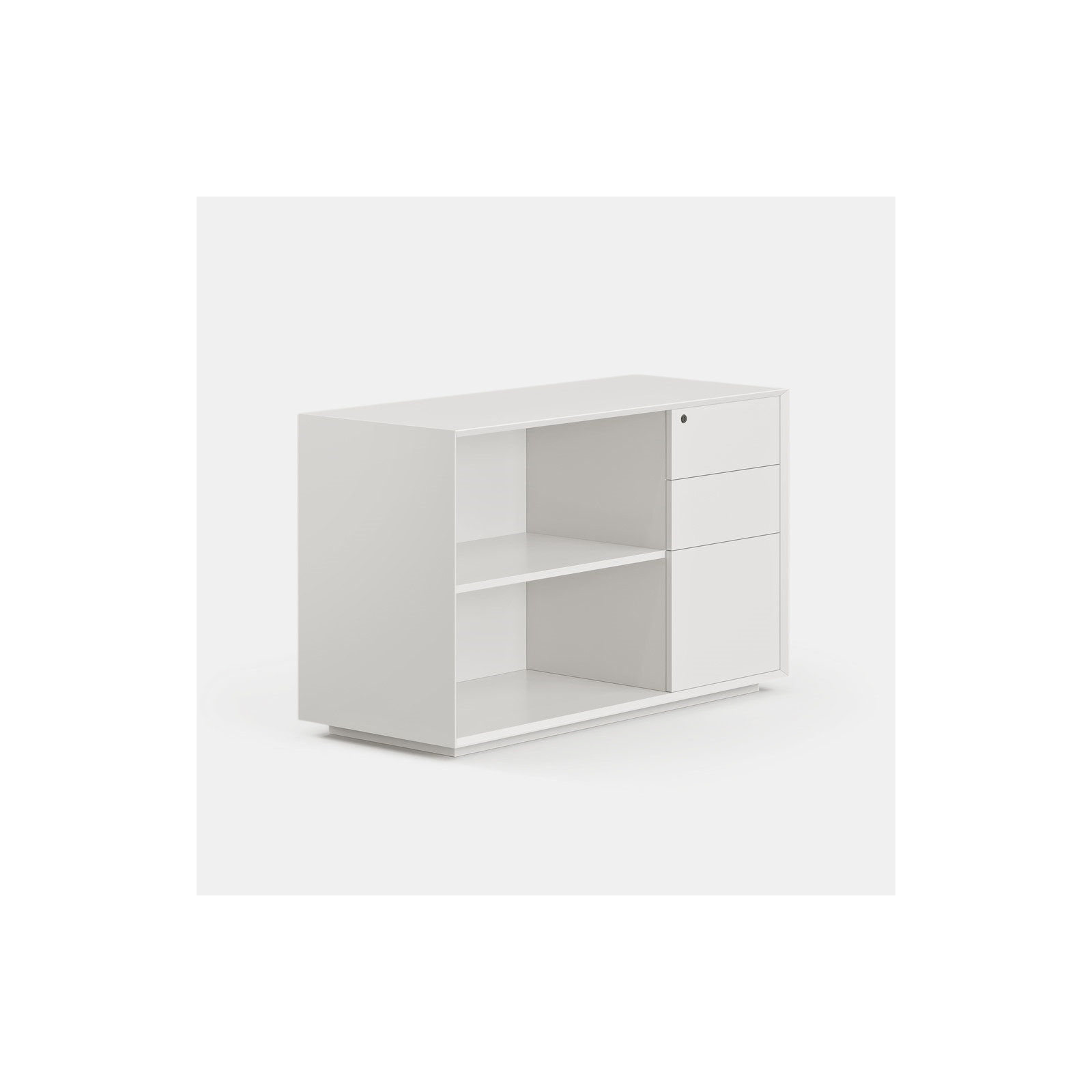 Credenza, Right, White