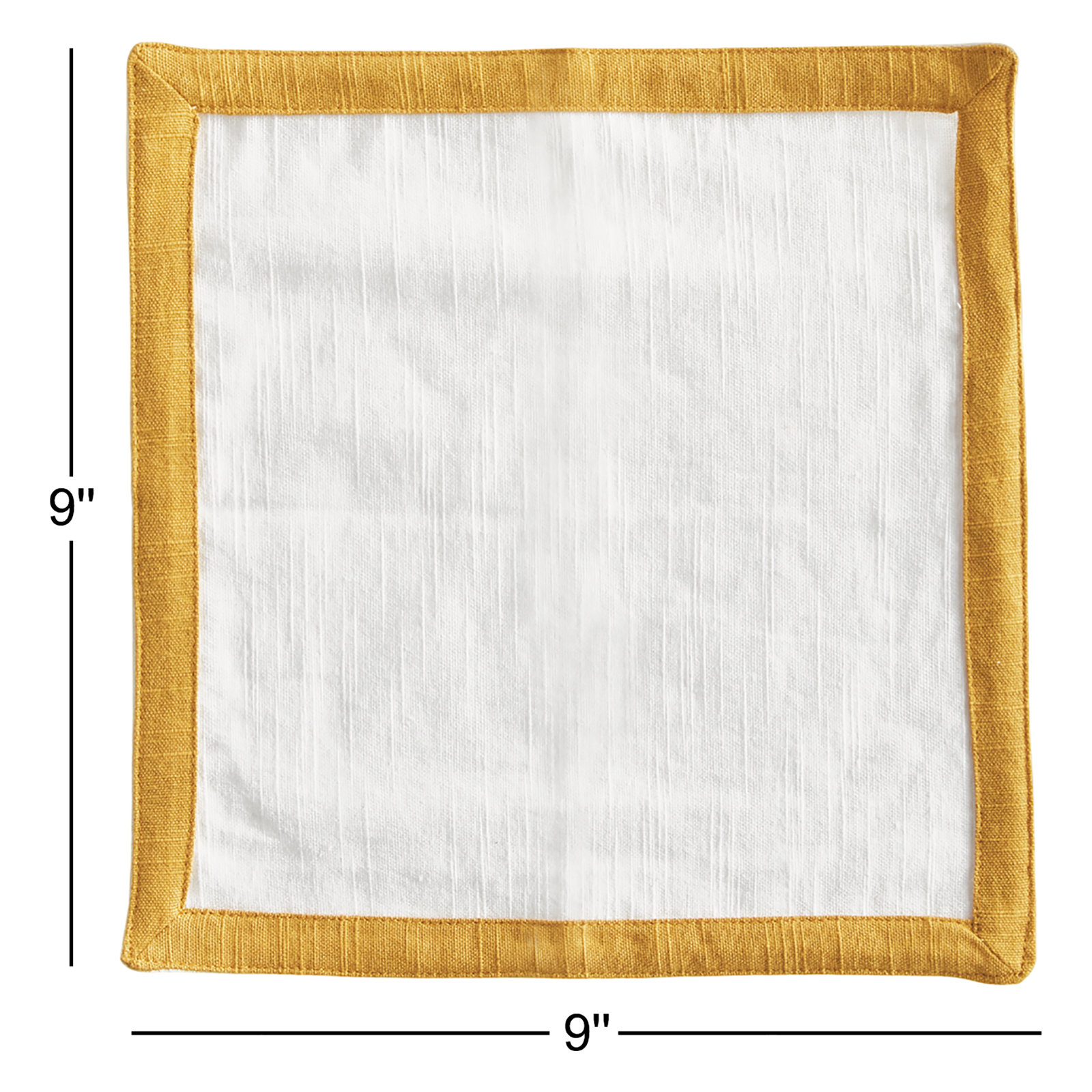 Iggy Reversible Cotton Napkin, White
