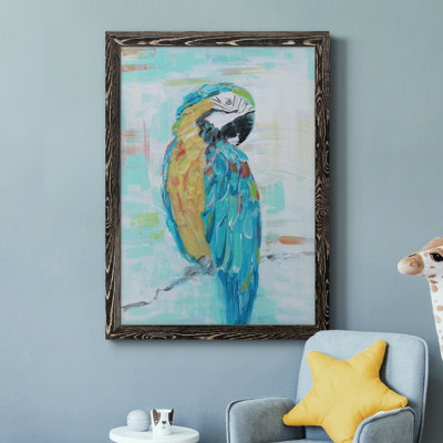 " Island Parrot I " Painting Print