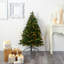 Sapin de Noël artificiel avec lumières claires-1900309577