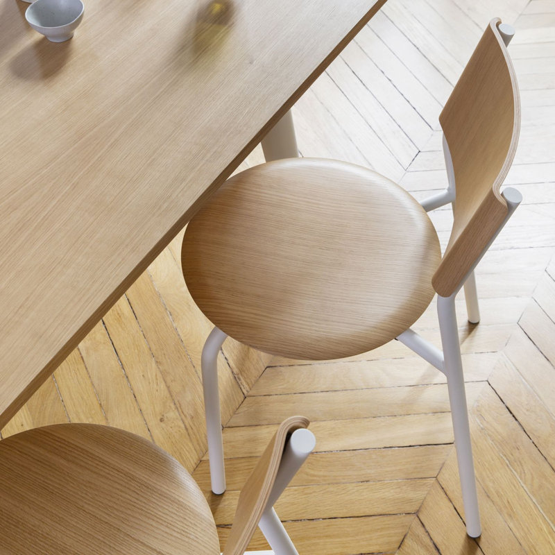 SSD Dining Side Chair, Cream White