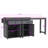 Limbrey Expandable Kitchen Island on Wheels with 2 Drawers and 2 Cabinets-1708796885