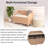 42 In. W X 18 In. D Solid Wood Entryway Multifunctional Storage Bench With Safety Hinge-926009841