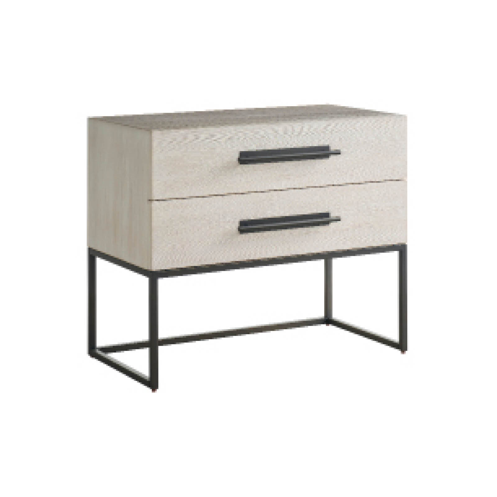 Baxley 2 - Drawer Nightstand, Ivory