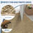Farmhouse Scalloped Rug Washable Rug with Non Slip TRP Backing, Low Pile Non Shedding Rustic Carpet, Soft Thin Foldable Printed Mat for Living Room Bedroom-660204441-660204443