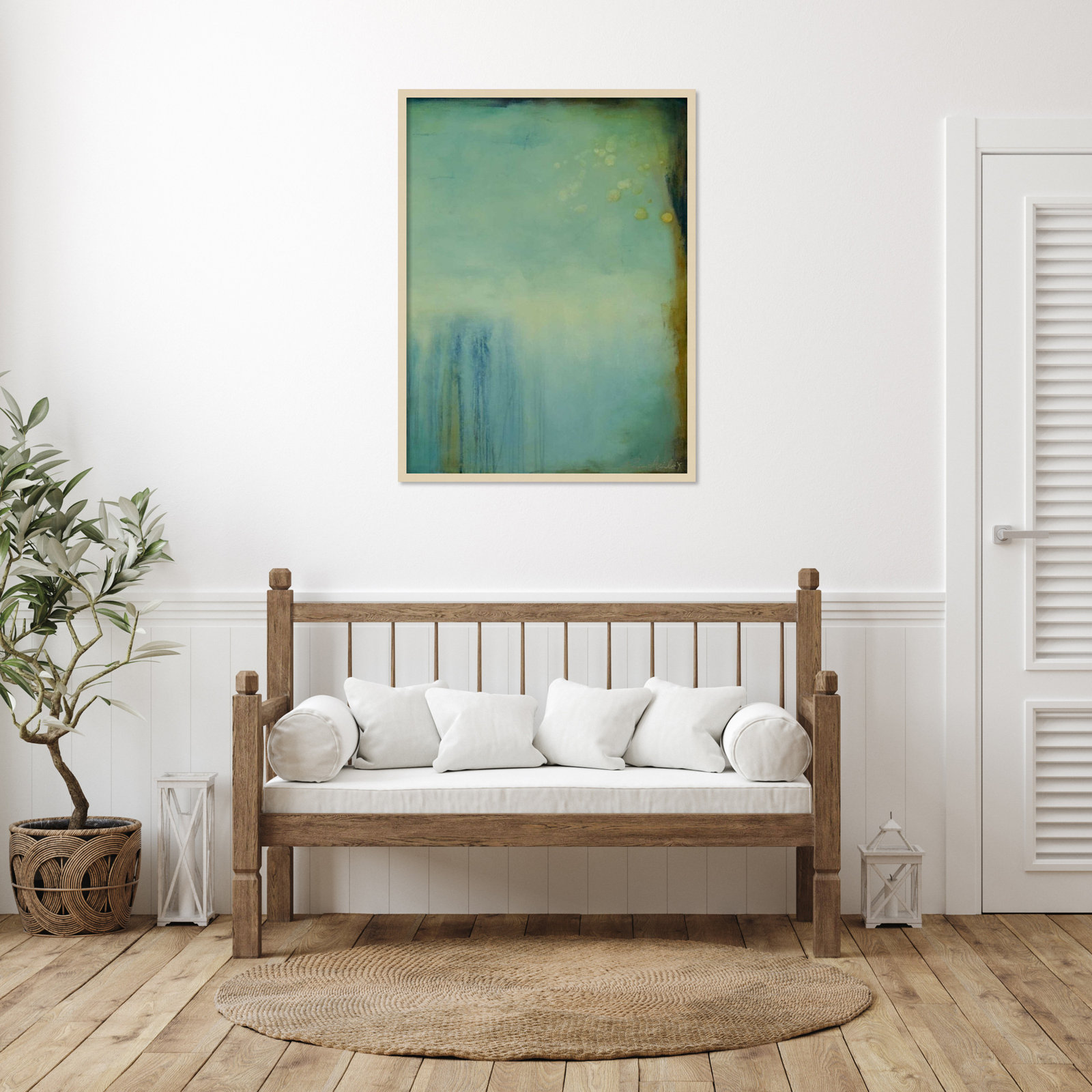 Whispering Souls II Print by Erin Ashley, 41" H x 31" W, Brown