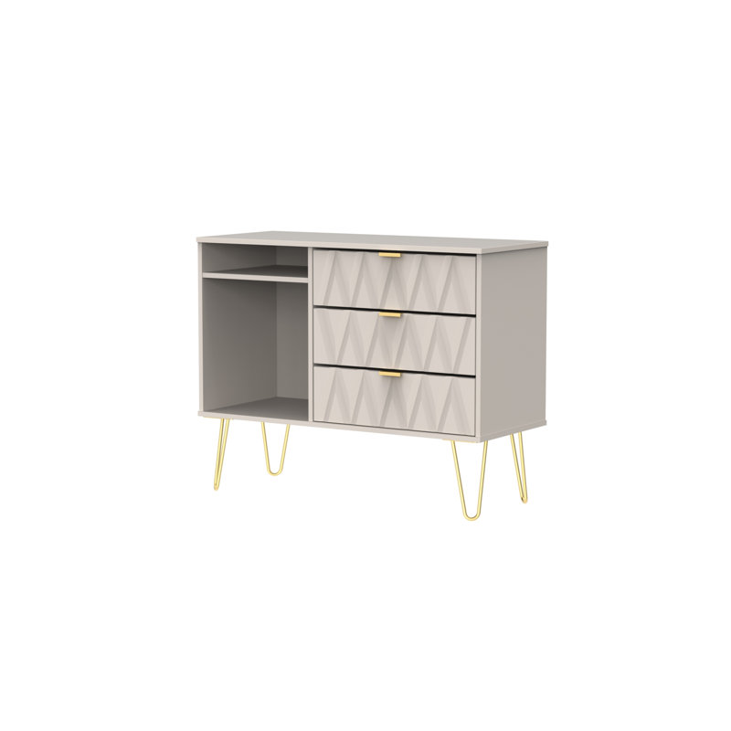 Fully Assembled Pennwyn TV Stand for TVs up to 55", Khaki