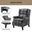Marba Upholstered Polyester Blend Recliner
