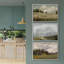 Paysage rustique, matin, ciel nuageux, nature, paysage, paysage sauvage, illustrations - 3 pièces-100136290-100136293