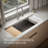 Strive® 44 In. Undermount Single-Bowl Workstation Kitchen Sink