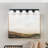 Modern Black LED Vanity Light 5-Lights Wall