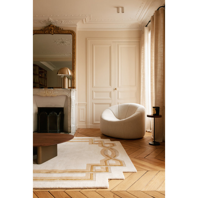 Style, Ecru, Novelty 6'7" x 9'10"