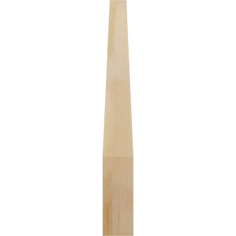 Attelle impériale du genou, Sapin de Douglas, Brute, H 40 po x l 4 po x P 34 po