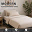 Cadre de lit plateforme robuste Twin XL KD recouvert de tissu-2095876126