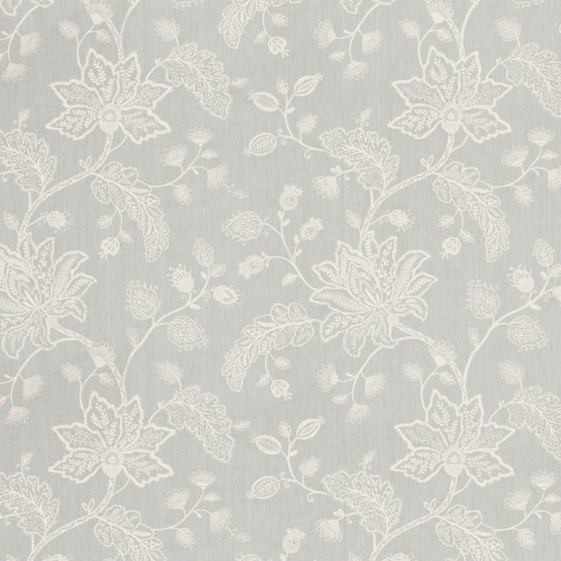 Ashmore Dunham 100% Linen Fabric, Aqua