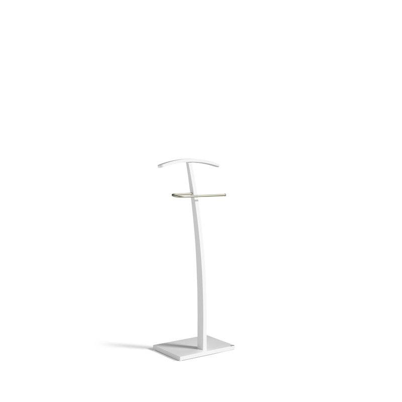 Ritzman Freestanding Valet Stand, White