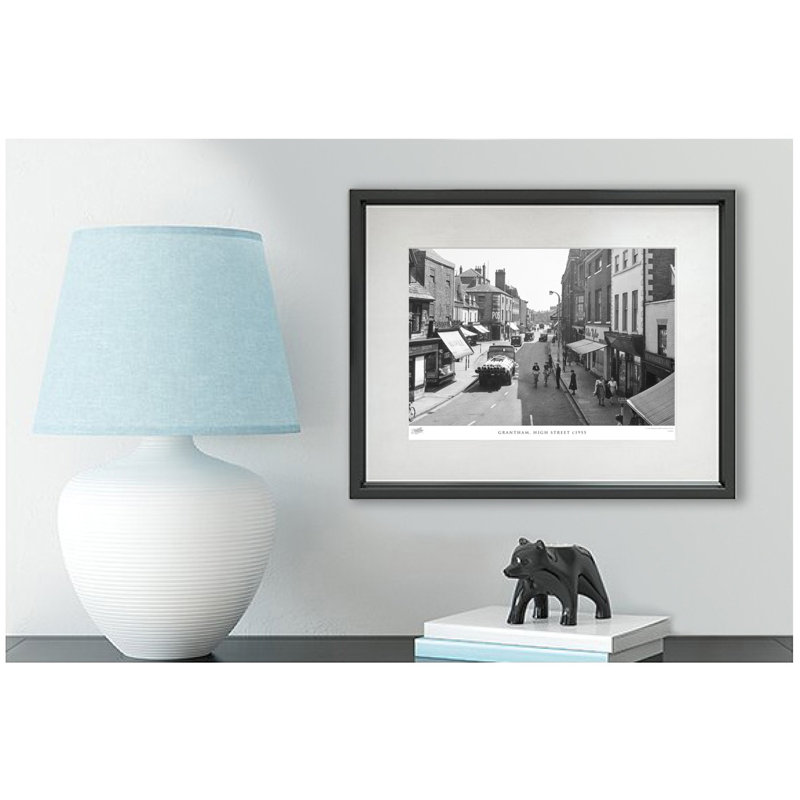 Grantham, High Street C1955 - Single Picture Frame Print, 43.5cm H x 53.4cm W x 2.3cm D
