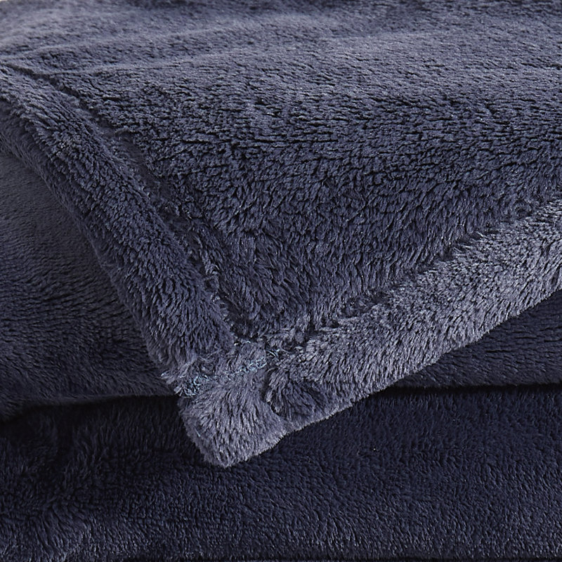 Ballast Throw Blanket, Queen, Navy