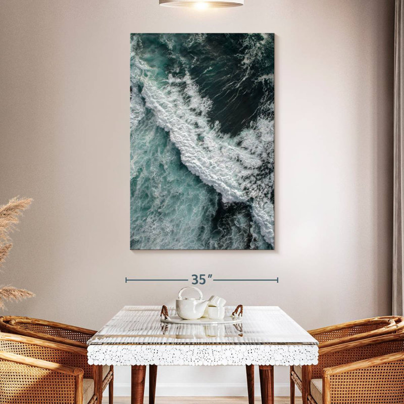Gillard From Above V, 51" H x 34" W