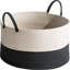 Panier à linge rond en coton-331401685