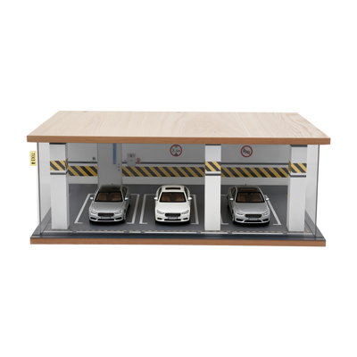Cassie-Leigh Car Model Display Cabinet 1:24 Parking Garage Model