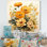 Marigold Majesty Bouquet II - Art mural souci
