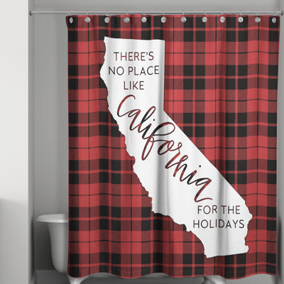 Brianne Plaid Shower Curtain
