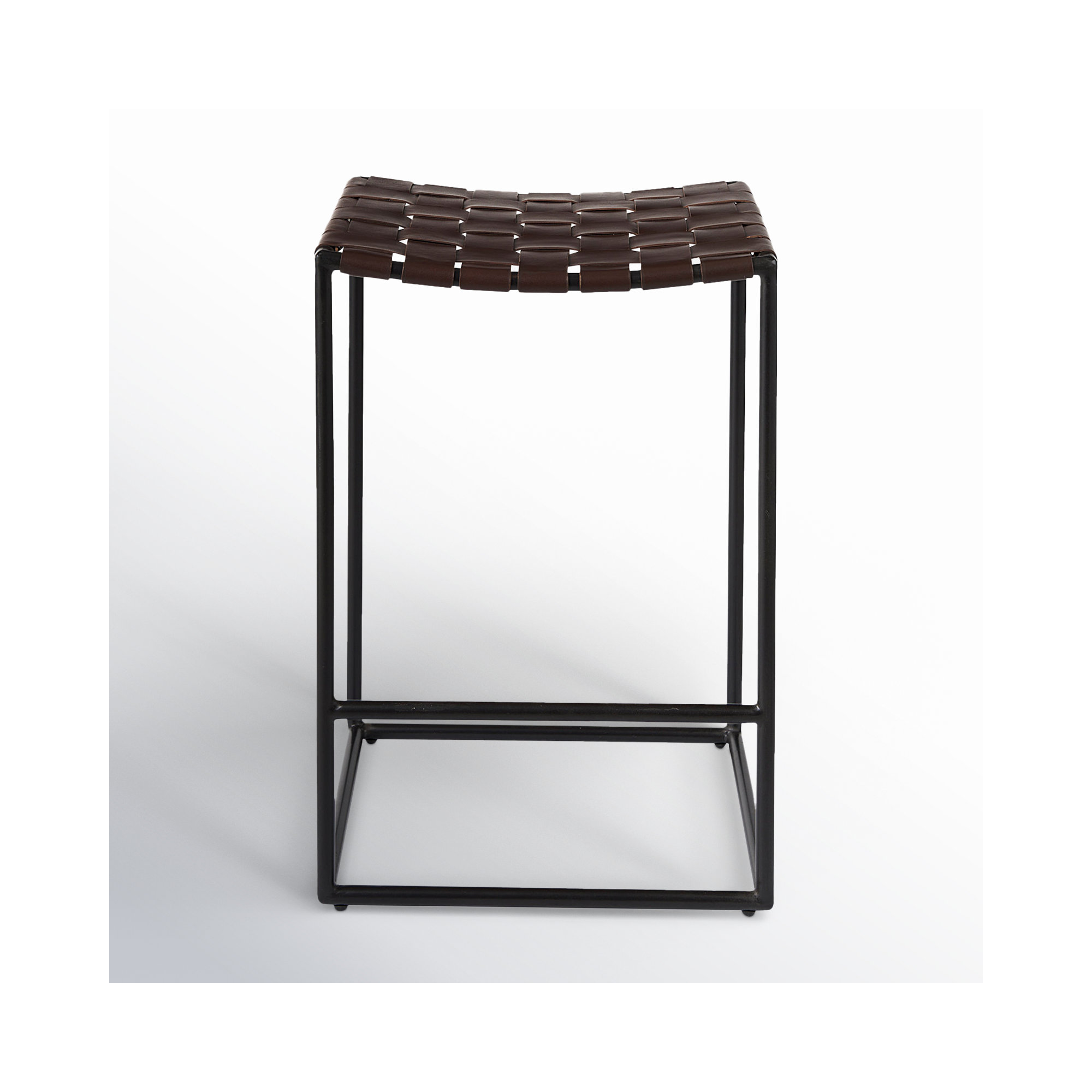 Willette Bar & Counter Stool, Dark Brown, Black, Counter Stool (26” Seat Height)