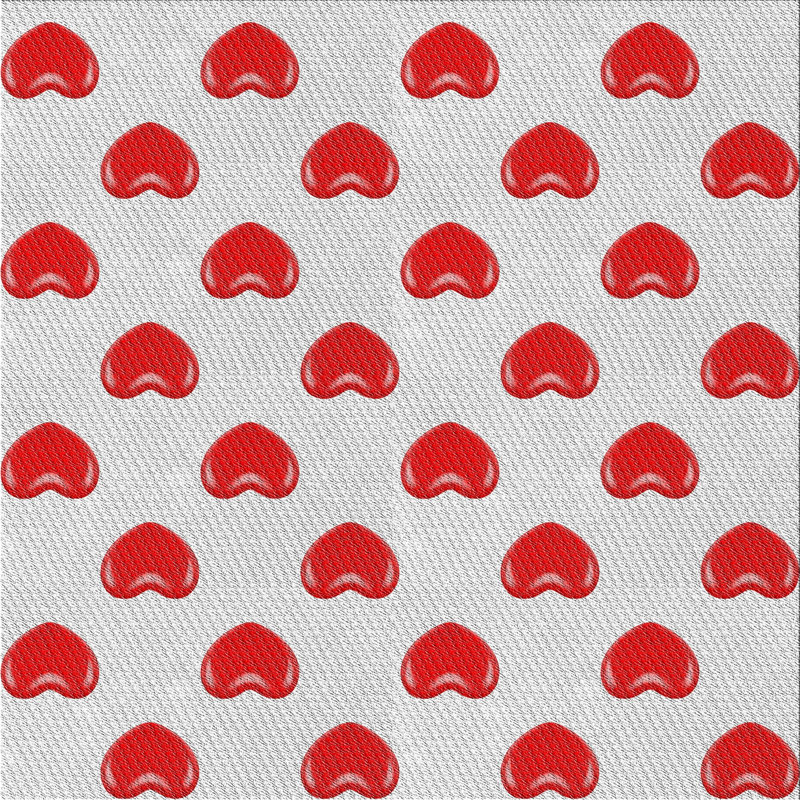 Tapis rouge/gris à motifs Mattalyn, Carré 8 pi