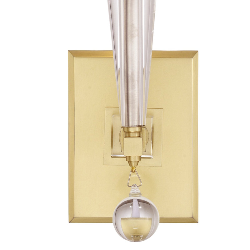 Ettari 1-Light Wall Sconce, Antique Gold