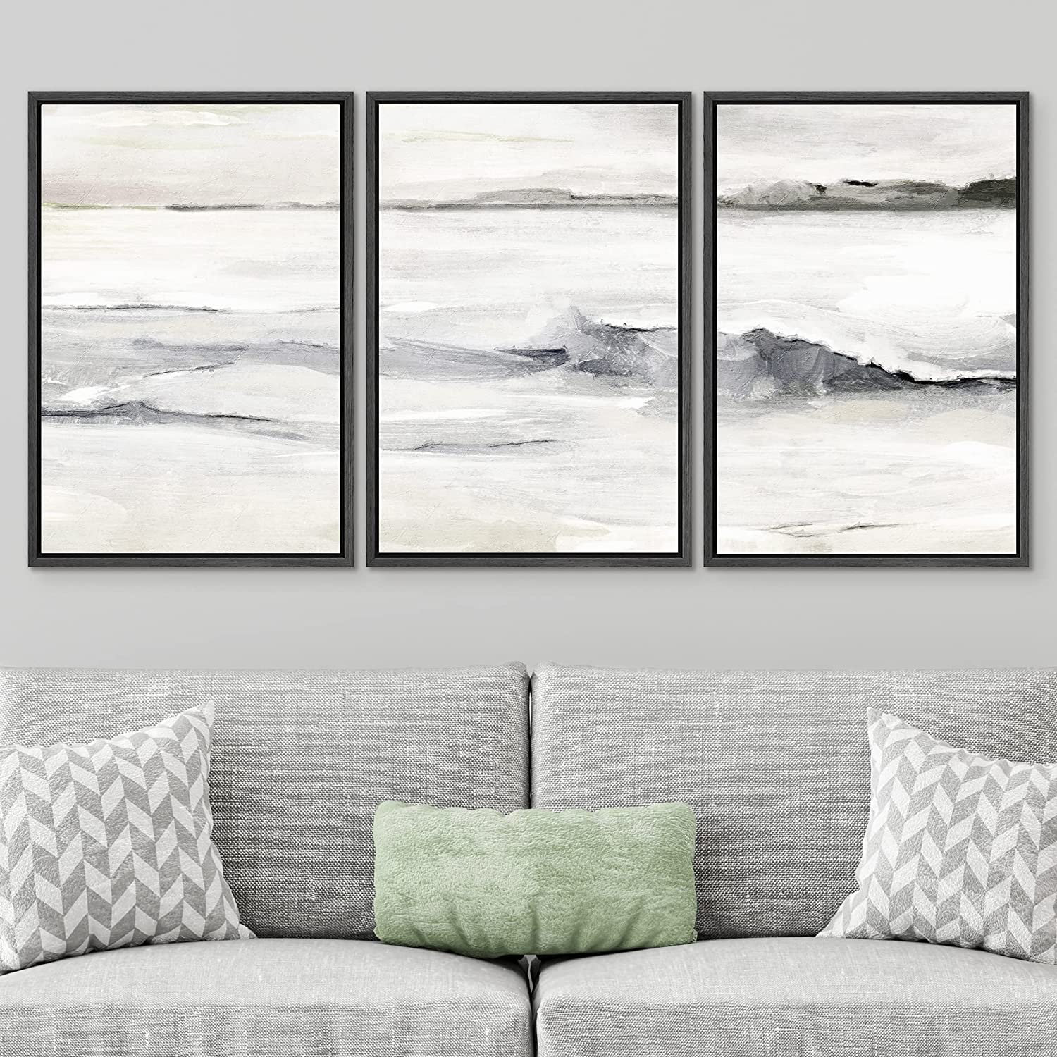 SIGNLEADER Pastel Grunge Ocean Wave Landscape Nature Wilderness - 3 ...