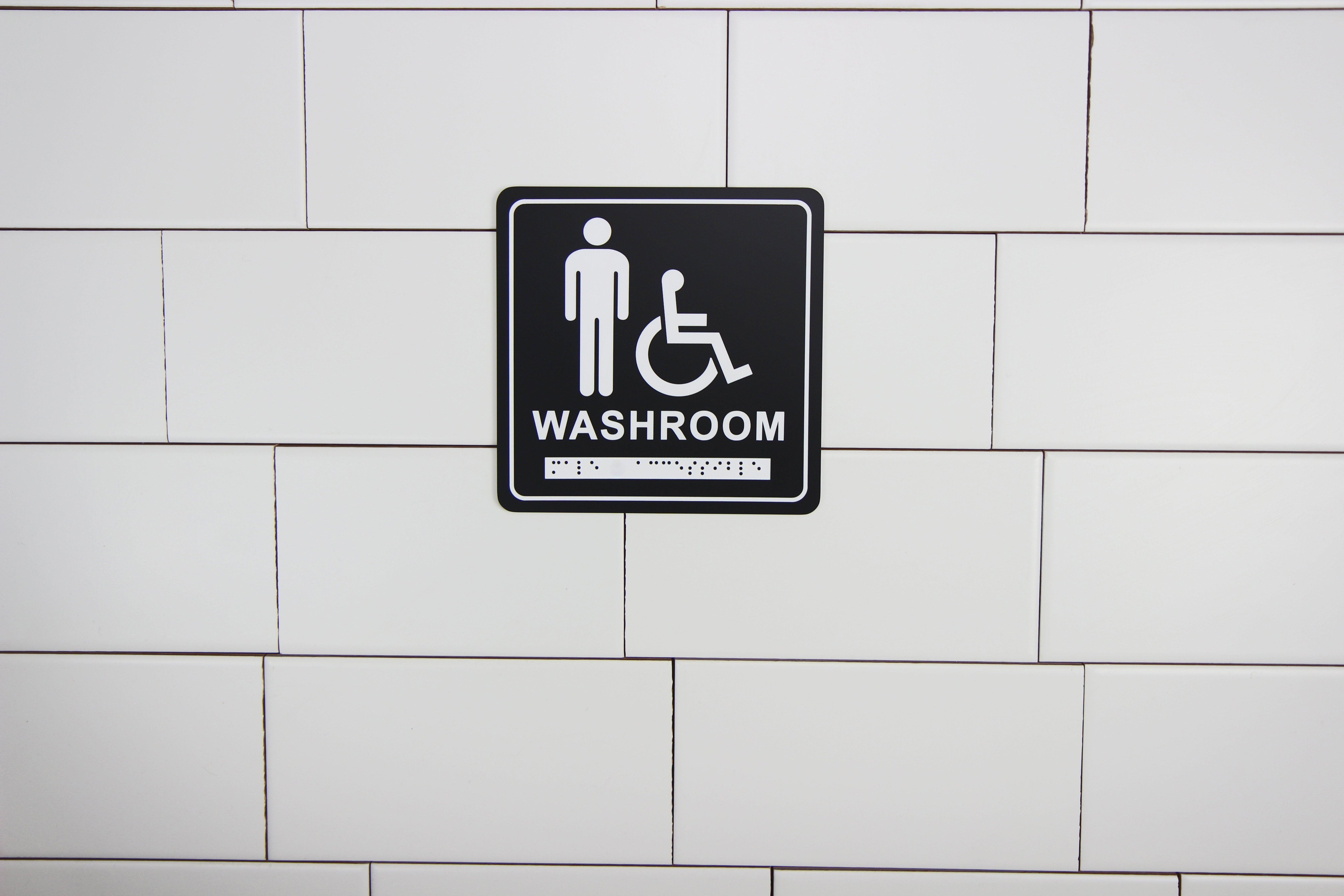Frost Products Male/Handicapped Washroom Signage - Wayfair Canada