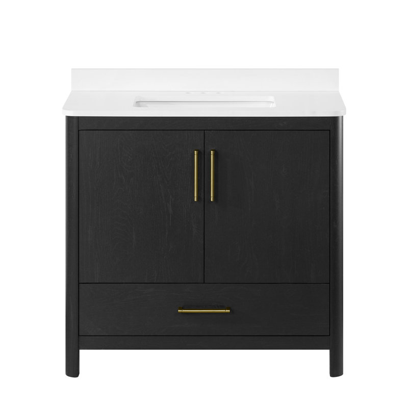 Meuble-lavabo simple avec plateau Austin 36