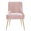 Chaise d'appoint rembourrée avec revêtement en velours Rizo-708470633-680038346