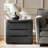 Waynesville 3-Drawer Solid and Manufactured Wood Nightstand-108036788