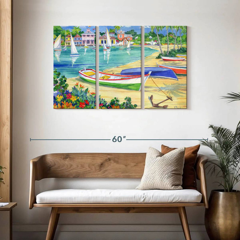 Gillard Market Street Harbor, 28" H x 45" W