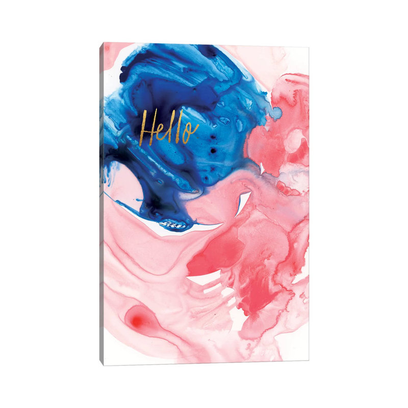 Painterly Sentiments by Joy Ting - Wrapped Canvas Gallery-Wrapped Canvas Giclée, 30.48 cm H x 20.32cm W