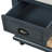 Fluker Rustic Storage Bench with 3 Drawers and 3 Rattan Baskets, Shoe Bench for Living Room, Entryway-1280387712