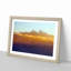 Amber Mountains in Abstract - Picture Frame Graphic Art Print-55682120-55682116