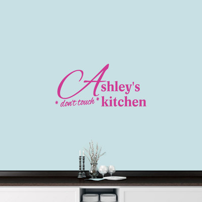 Text & Numbers Wall Decal
